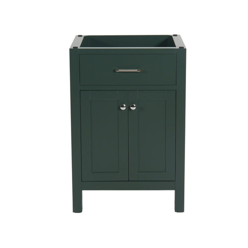 Laguna 24 in. W x 18 in. D x 35 in. H Bath Vanity in Dark Green