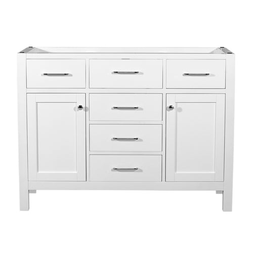 Laguna 48 in. W x 18 in. D x 36 in. H Bath Vanity in White