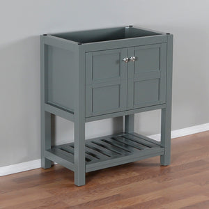 Manhattan 30 in. W x 18 in. D x 36 in. H Bath Vanity in Charcoal Gray