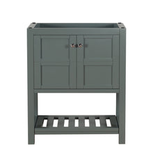 Manhattan 30 in. W x 18 in. D x 36 in. H Bath Vanity in Charcoal Gray