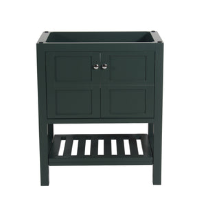 Manhattan 30 in. W x 18 in. D x 35 in. H Bath Vanity in Dark Green