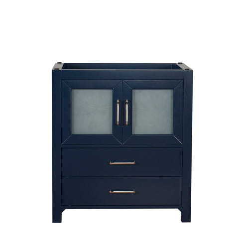 Newport 30 in. W x 18 in. D x 33 in. H Bath Vanity in Dark Blue