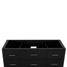 Santa Monica 48 in. W x 18 in. D x 35 in. H Bath Vanity in Black